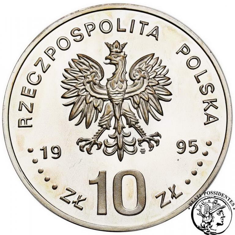 Polska III RP 10 złotych 1995 Berlin 1945 st. L
