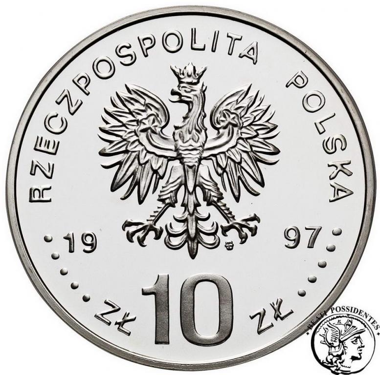 Polska III RP 10 złotych 1997 Św. Wojciech st. L