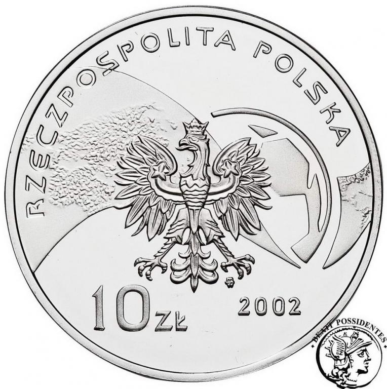 Polska III RP 10 złotych Korea-Japonia 2002 st.L