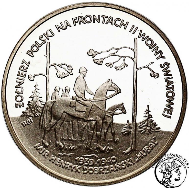 Polska III RP 100 000 złotych 1991 Hubal st.L