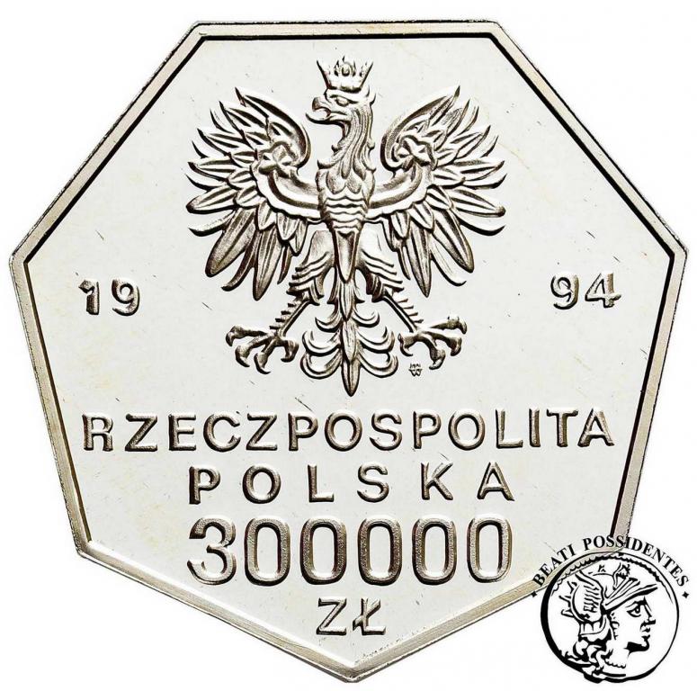 III RP 300 000 zlotych 1994 Odrodzenie Banku st.L