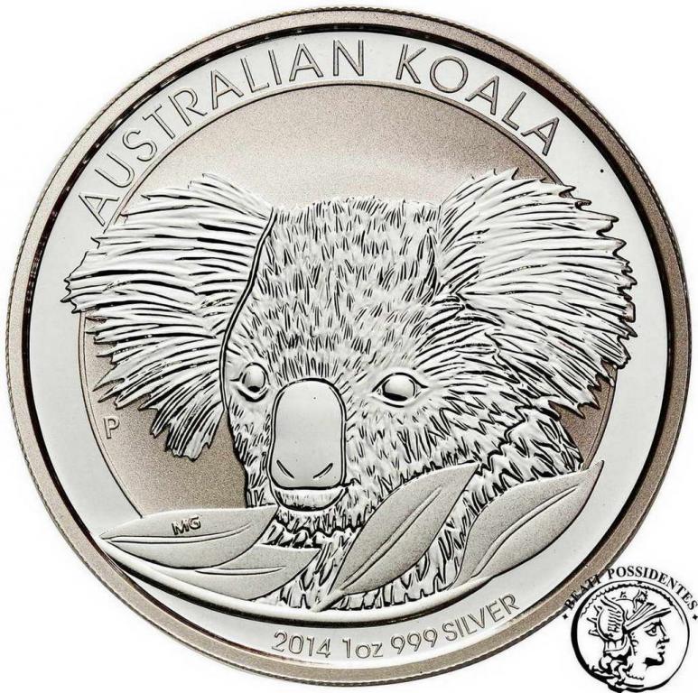 Australia 1 dolar 2014 koala st.L