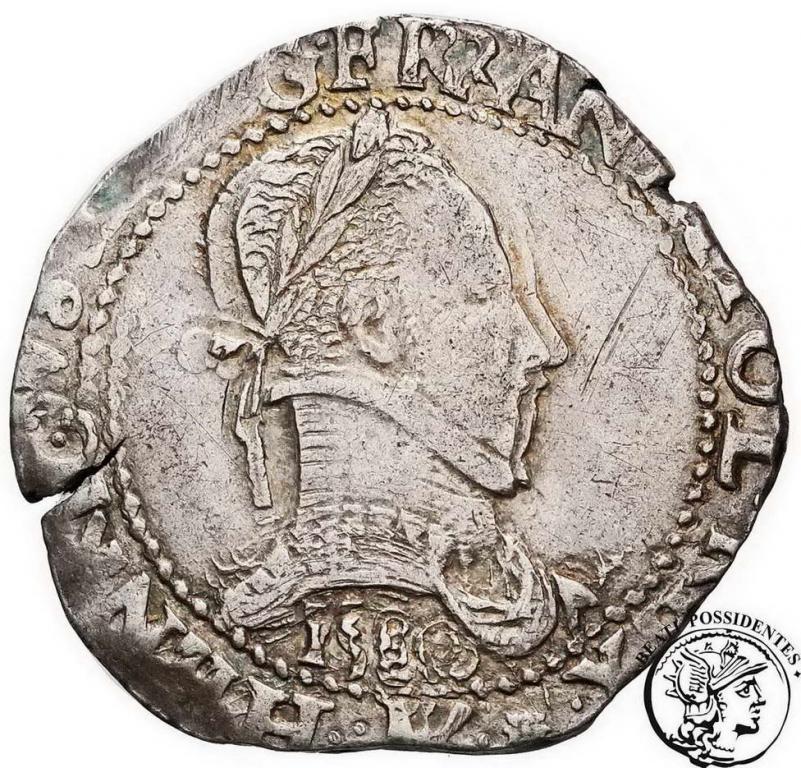 Francja Henryk III Walezy frank st. 3