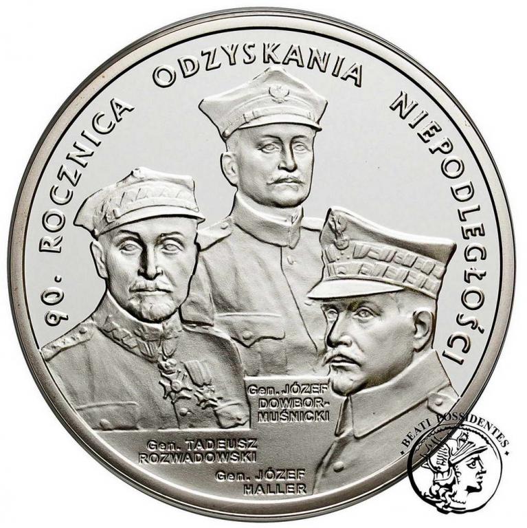 20 złotych 2008 Odzyskanie Niepodległości st.L
