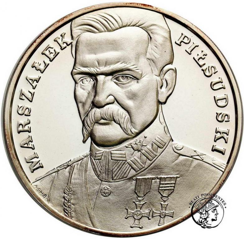 200 000 złotych 1990 Piłsudski Duży Tryptyk st.L