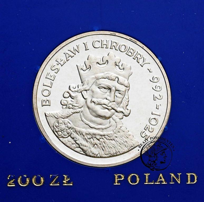 Polska PRL 200 złotych 1980 Bolesław Chrobry st.L