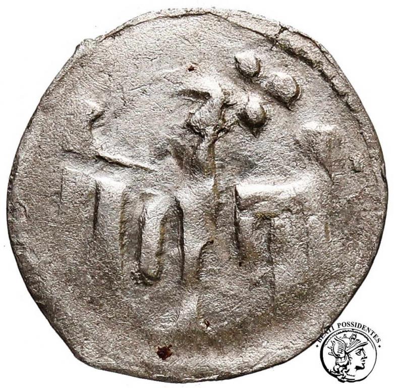 Jadwiga i W. Jagiełło 1382-1399 denar Wschowa st2-