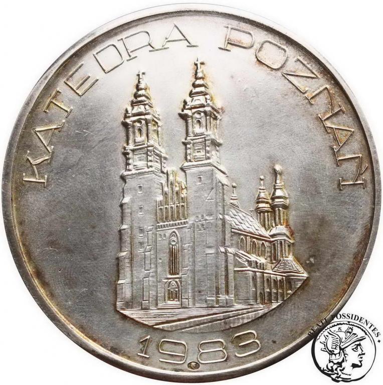 Polska Medal Jan Paweł II 1983 Srebro próba 1