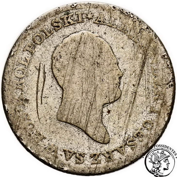 Polska 1 złoty 1822 Aleksander I st. 4