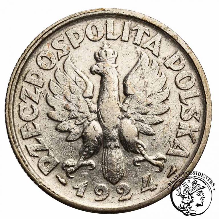 Polska II RP 2 złote 1924 Paris st. 3+