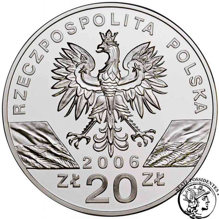 Polska III RP 20 złotych 2006 świstak st.L