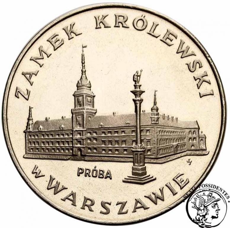 PRÓBA Nikiel 100 złotych 1974 Zamek Królewski st.L