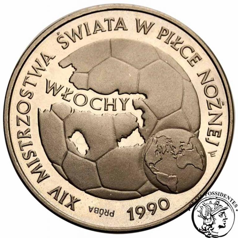 PRÓBA Nikiel 20 000 zł 1989 Włochy piłka st. L