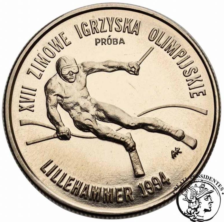 PRÓBA Nikiel 20 000 złotych 1993 Lillehammer st.1
