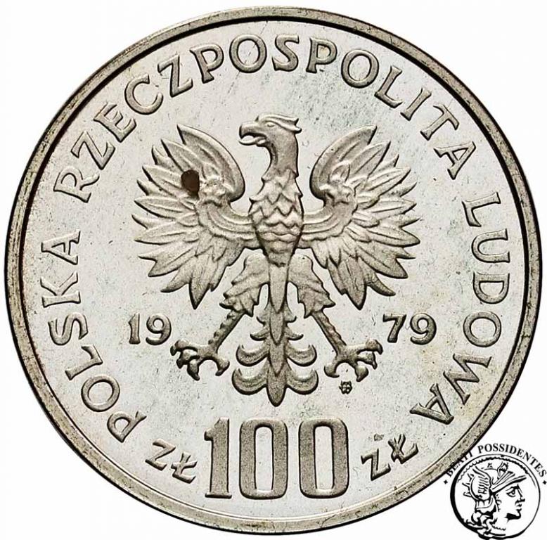 Polska PRL 100 złotych 1979 Zamenhof st.L/L-
