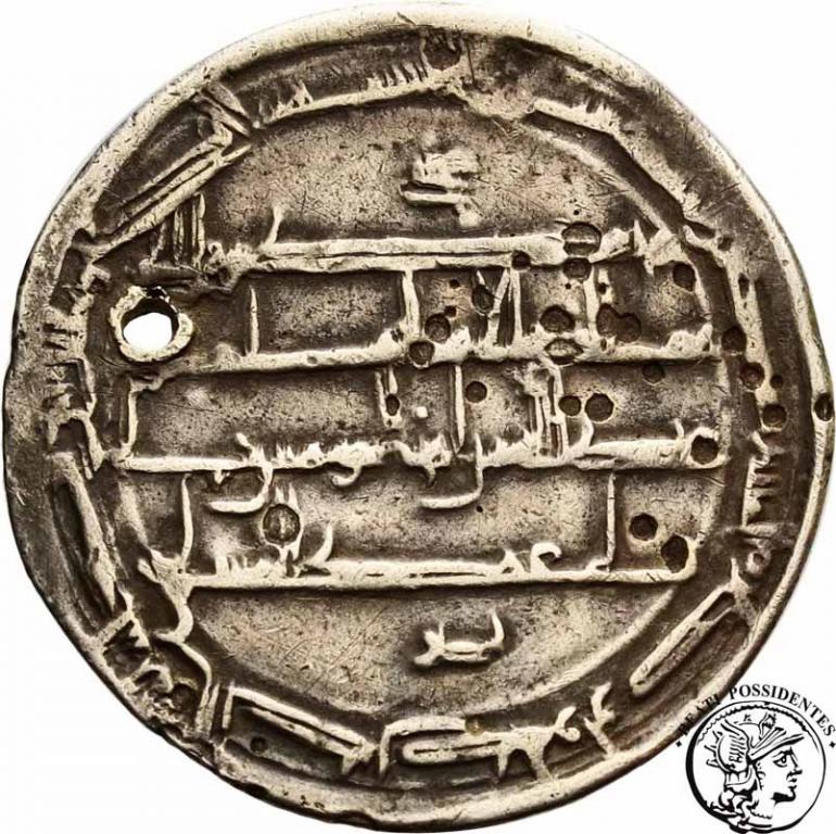 Islam Abbasydzi Ar-dirhem 786-809 Taszkient st. 3-