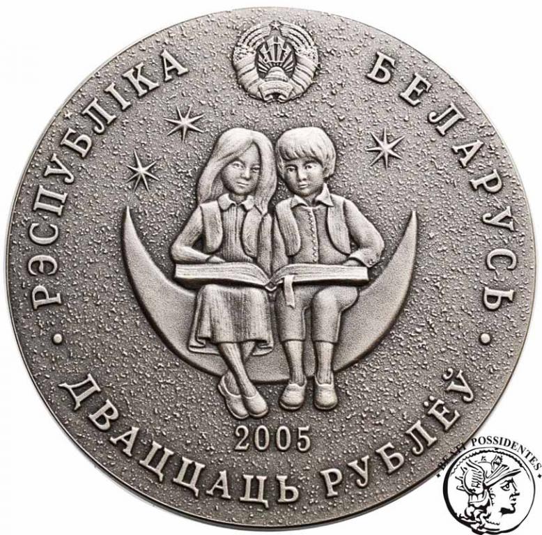 Białoruś 20 Rubli 2005 Mały Książę st. 1
