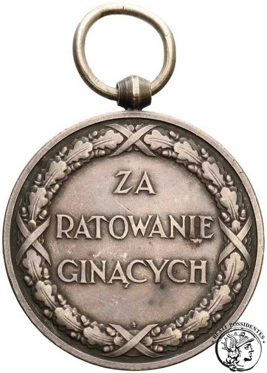 II RP Medal Za Ratowanie Ginących
