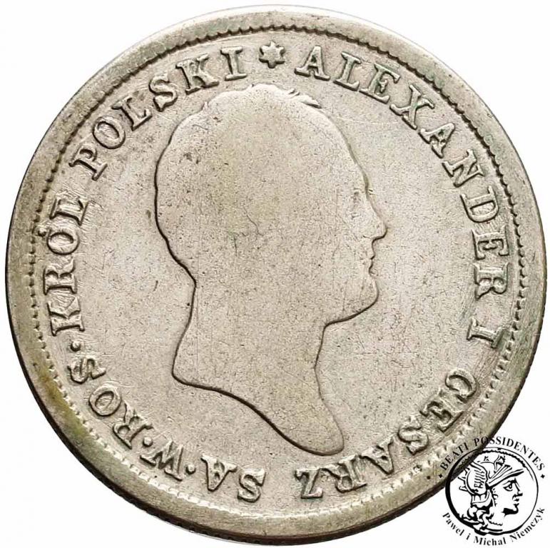 Polska Aleksander I 2 złote 1824 st. 3-