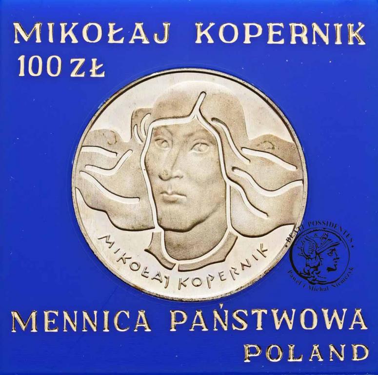 Polska PRL 100 złotych 1974 Kopernik st.L