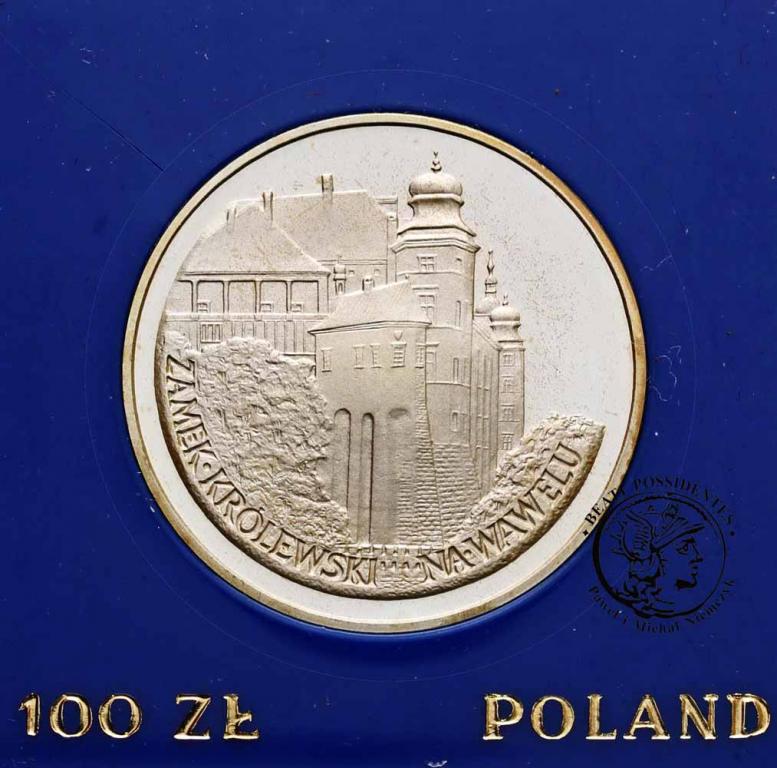 Polska PRL 100 złotych 1977 Zamek na Wawelu stL