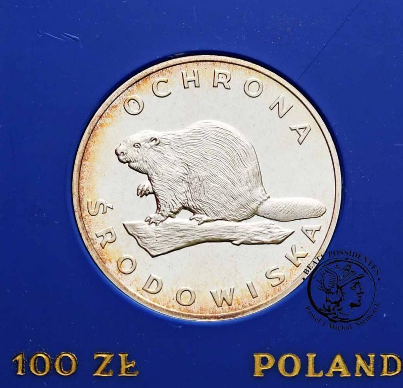 Polska PRL 100 złotych 1978 Bóbr st.L