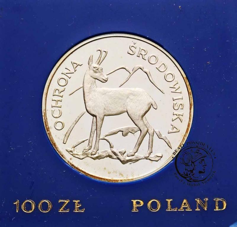 Polska PRL 100 złotych 1979 kozica st.L