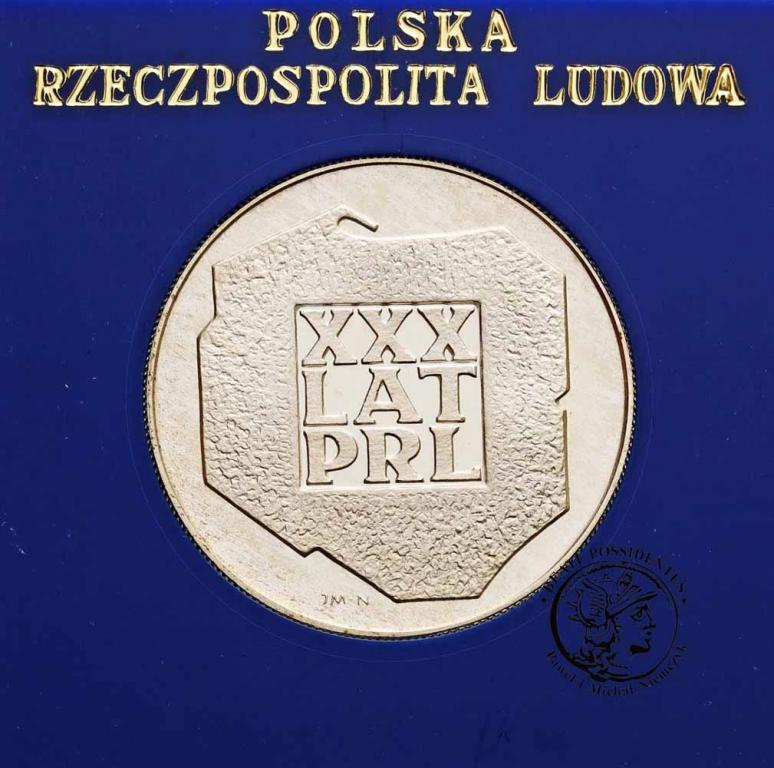 Polska PRL 200 złotych 1974 XXX lat PRL mapa st.L
