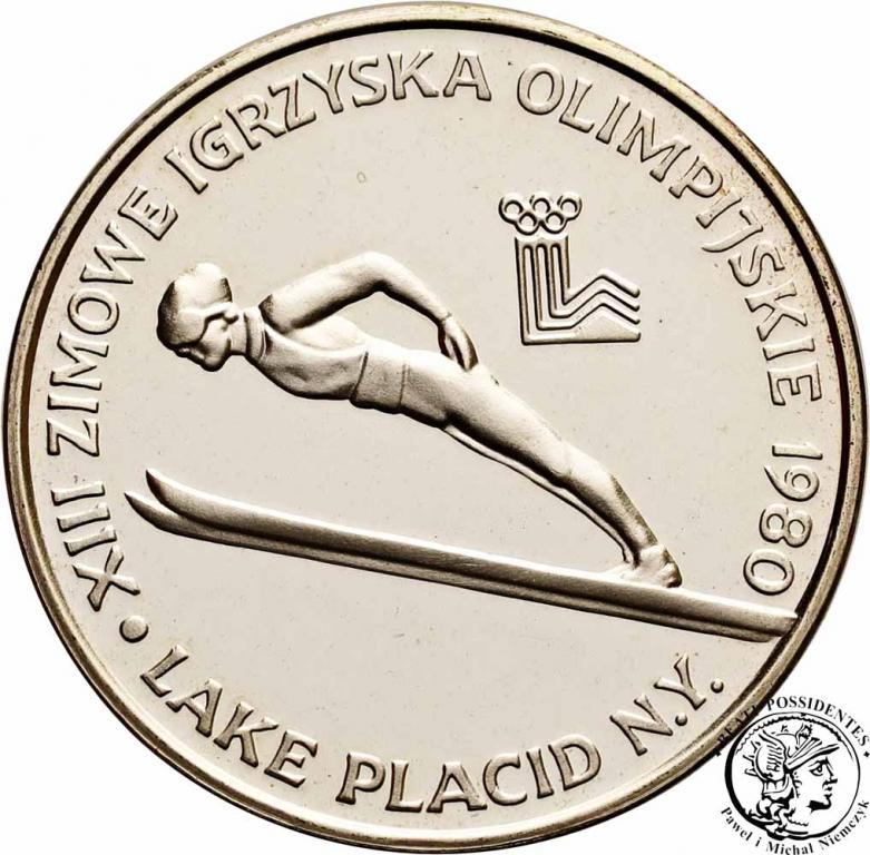 200 złotych 1980 Oly Lake Placid bez znicza st. L