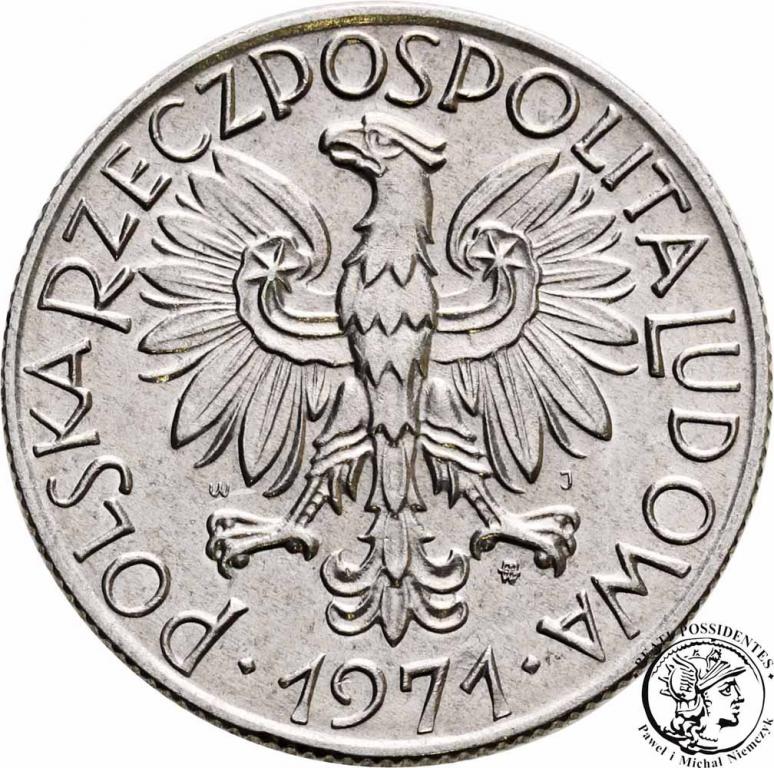 Polska PRL 5 złotych 1971 st.1