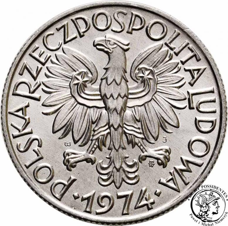 Polska PRL 5 złotych 1974 st.1