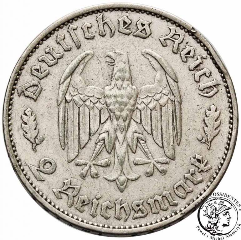 Niemcy III Rzesza 2 Marki 1934 F Schiller st.3