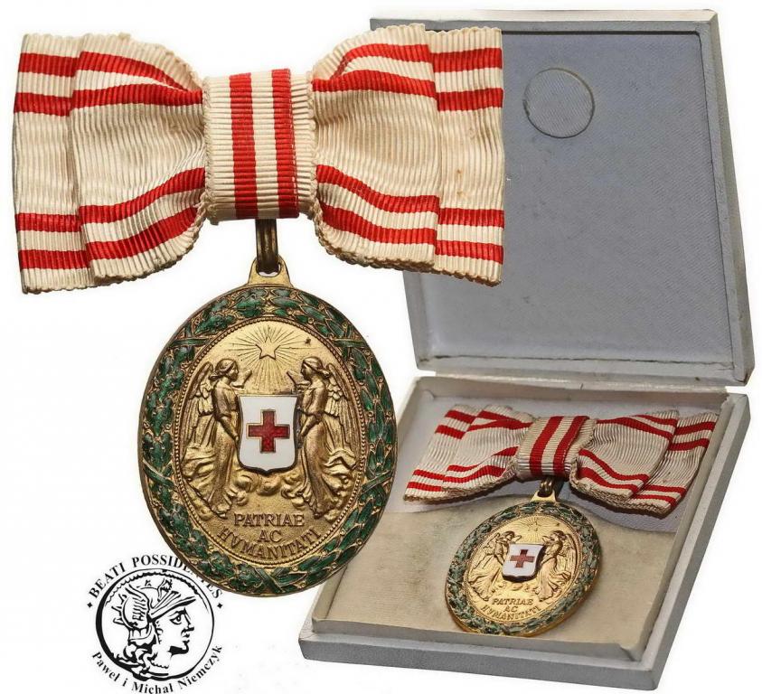 Austro-węgry Czerwony Krzyż Brązowy Medal Honorowy