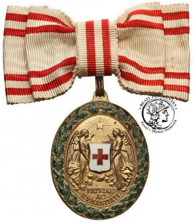 Austro-węgry Czerwony Krzyż Brązowy Medal Honorowy