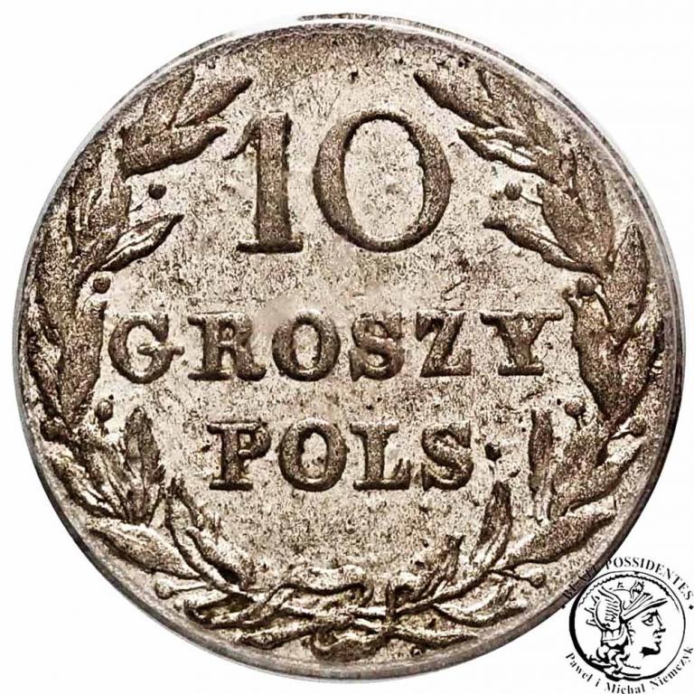 Polska 10 Groszy 1816 IB Aleksander I PCGS MS61
