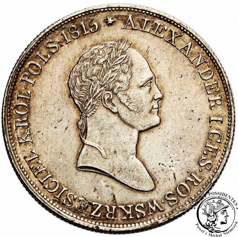 Polska 5 złotych 1829 FH Mikołaj I st.2