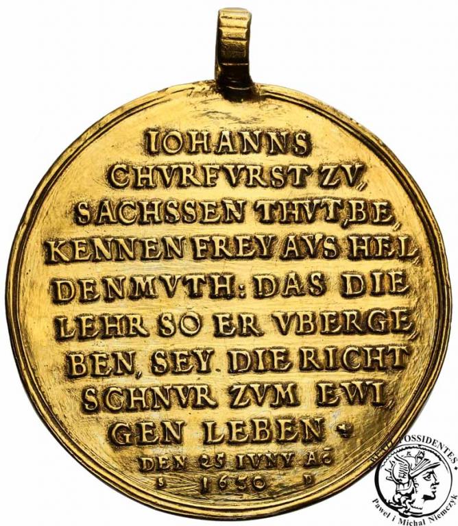 Niemcy Saksonia medal S. Dadler 1630 st. 2