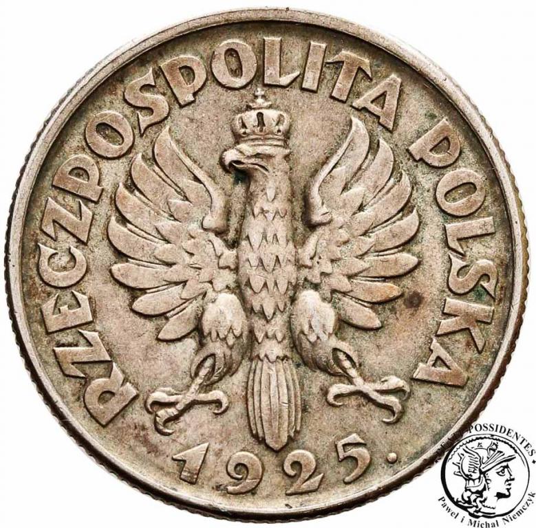Polska 1 złoty 1925 st. 3+