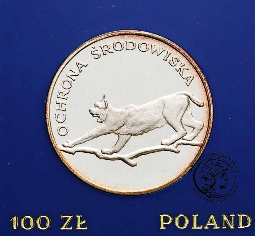 Polska PRL 100 złotych 1979 Ryś st.L-