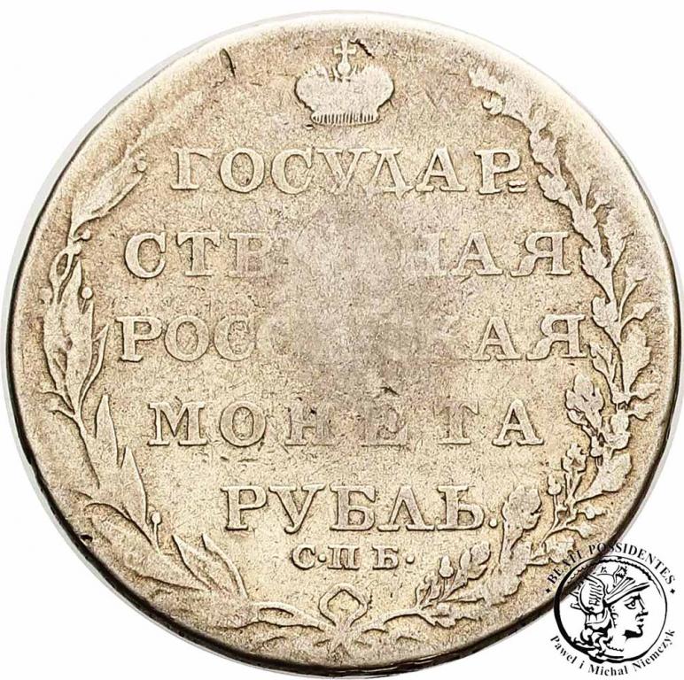 Rosja Aleksander I Rubel 180(?) FG