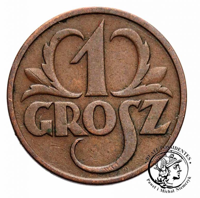 Polska II RP 1 grosz 1930 st.3+