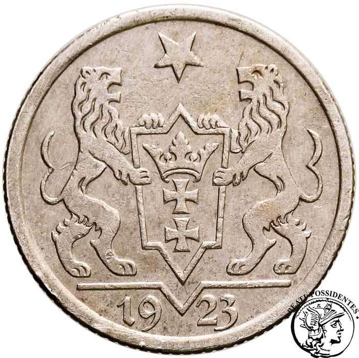 Polska Wolne Miasto Gdańsk gulden 1923 st.3