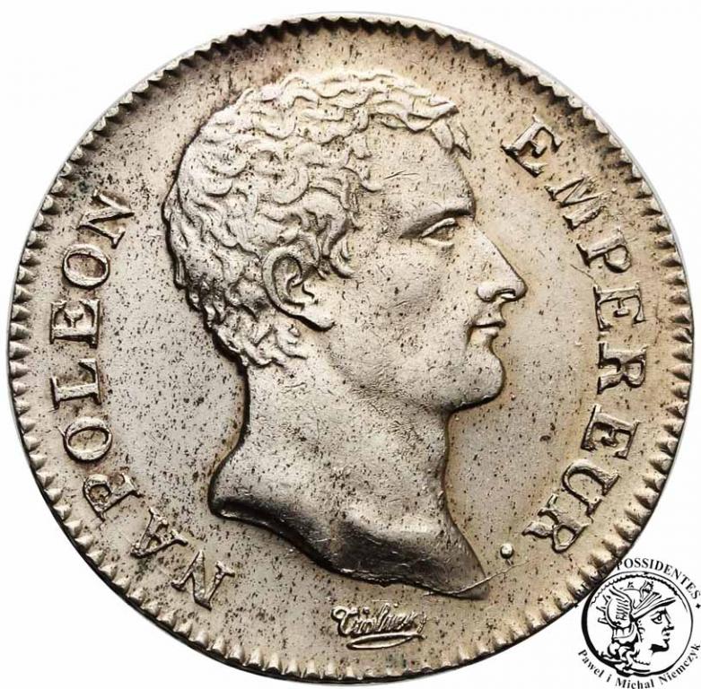 Francja 1 frank AN 13 A Napoleon I st.2+
