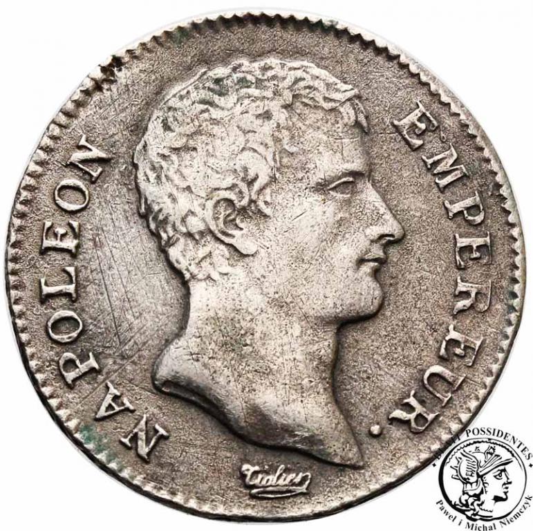 Francja 1 frank 1806 A Napoleon I st.3
