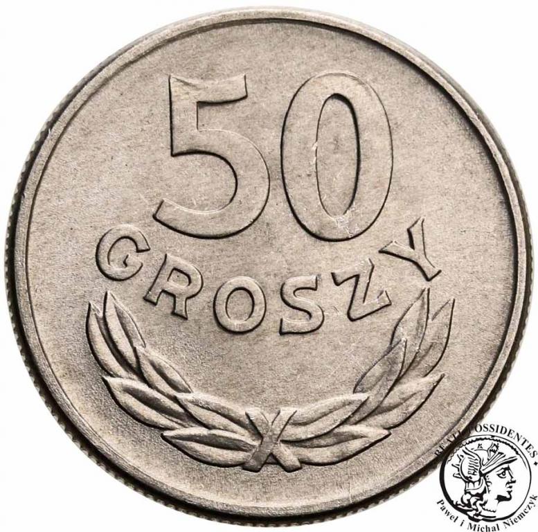 Polska PRL 50 groszy 1965 st.1