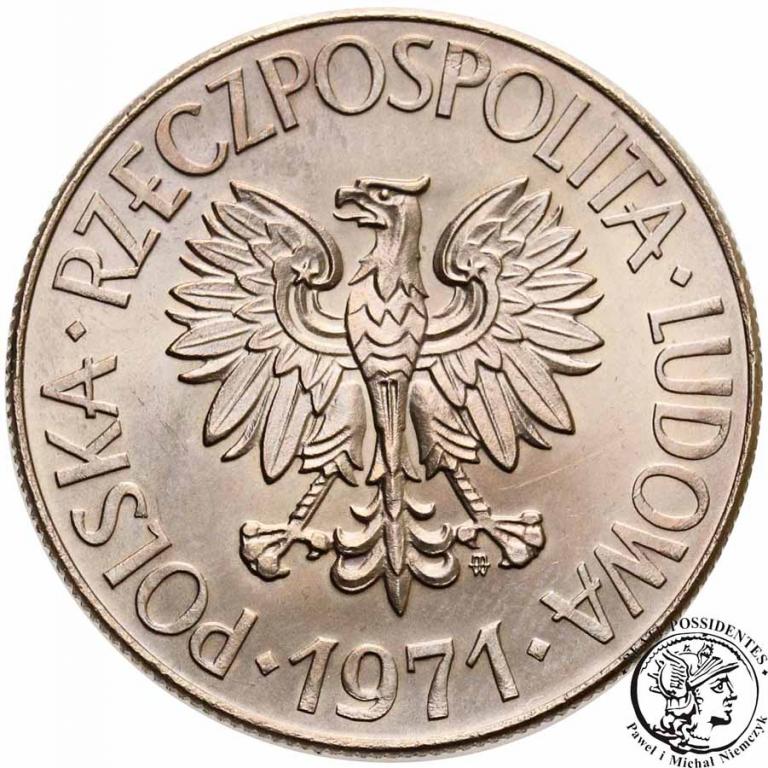 Polska PRL 10 złotych 1971 Kościuszko st.1