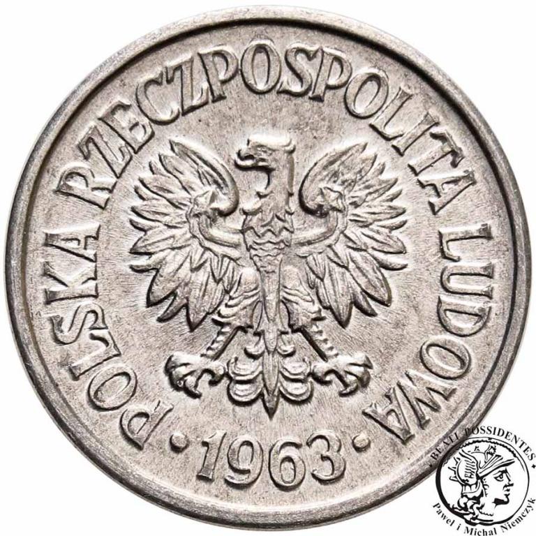 Polska PRL 10 groszy 1963 st.1