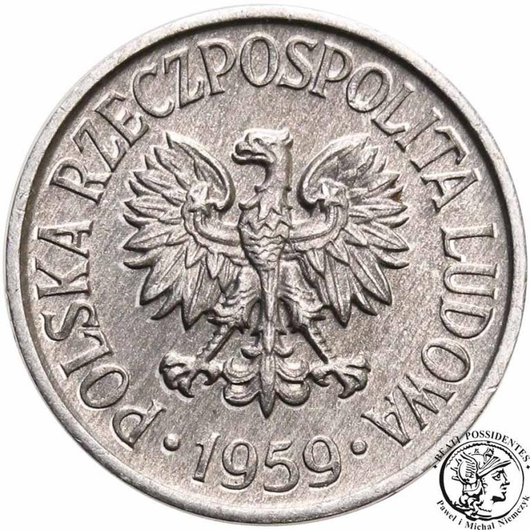 Polska PRL 5 groszy 1959 st.1