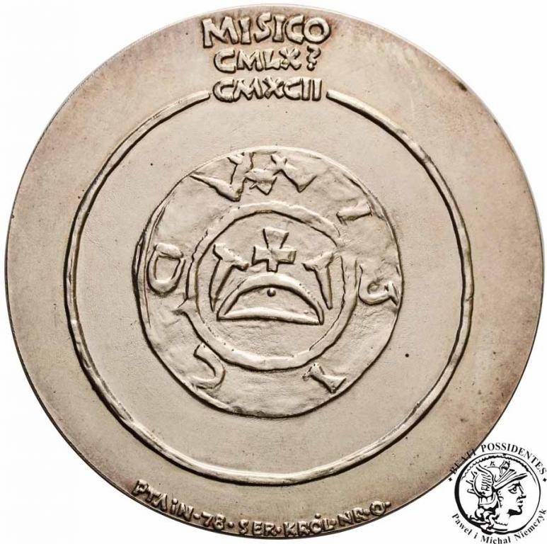 Polska medal SREBRO Korski Mieszko I (O) st. 1