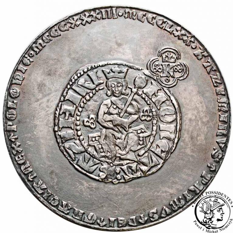 medal SREBRO Korski Kazimierz III Wielki (5) st. 1